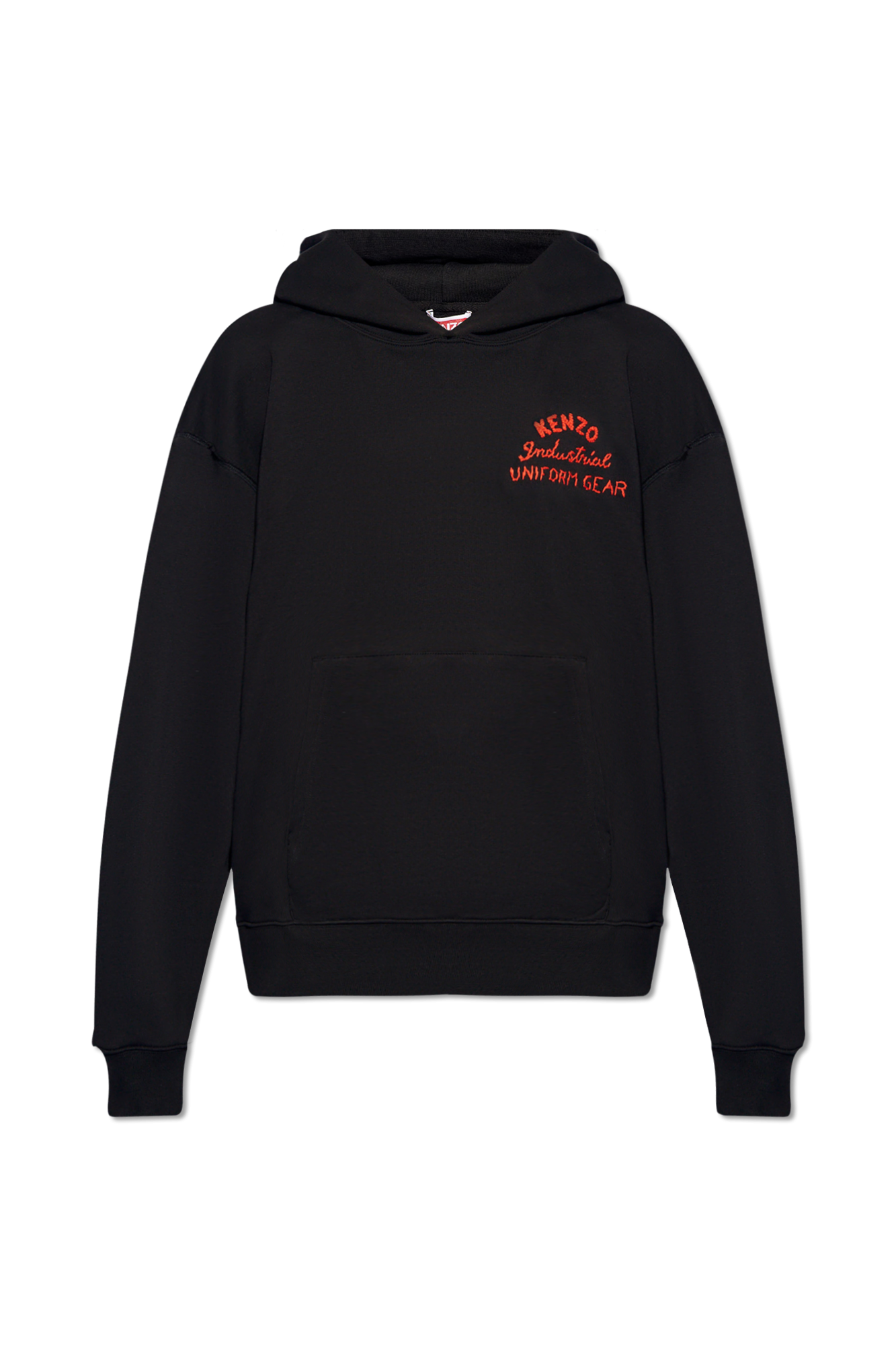 Black kenzo hoodie discount mens